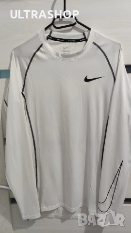 Мъжка спортна блуза Nike Pro M size , снимка 2 - Блузи - 52673723