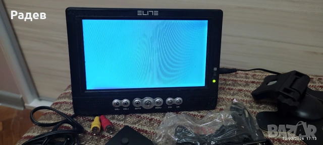 Телевизор/монитор 7 инча, снимка 6 - Телевизори - 53596548