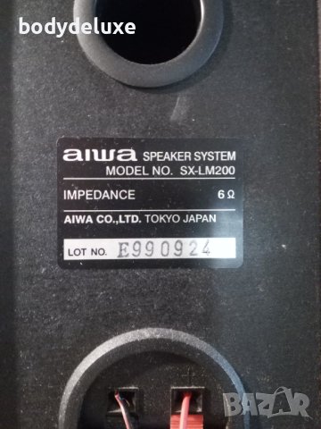 Aiwa SX-LM200 двулентови колони с бас рефлекс, снимка 5 - Тонколони - 19837116
