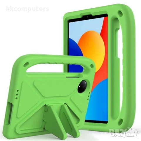 Xiaomi Redmi Pad SE 4G 8.7 инча Foldable Thumb Kickstand EVA Удароустойчив Калъф и Протектор, снимка 3 - Калъфи, кейсове - 51141029