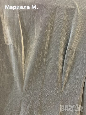 Рокля сребриста, нова, М, снимка 2 - Рокли - 39875896