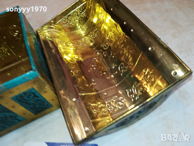 50 ZIGARREN 40-СТАРА МЕТАЛНА КУТИЯ ОТ ЦИГАРИ-АНТИКА ВНОС ГЕРМАНИЯ  1703241441, снимка 8 - Антикварни и старинни предмети - 44806372