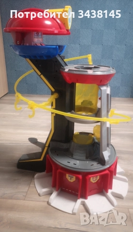 PAW Patrol Mighty Lookout Tower , снимка 3 - Коли, камиони, мотори, писти - 52696690
