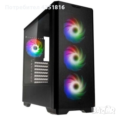 Геймърски компютър Ryzen 5 7600X3D / RTX 4070 / 64GB RAM / Win 11 Pro