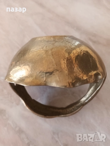 Кошничка бронзова за колекция, снимка 2 - Антикварни и старинни предмети - 52423559