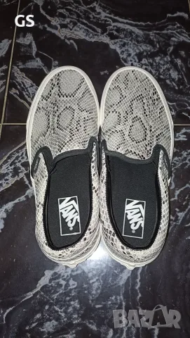 Продавам унисекс кецове Vans Snake Marshmallow номер 40-41, снимка 2 - Кецове - 56319184