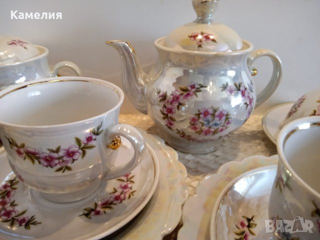 Сервиз за чай , снимка 3 - Сервизи - 41443566