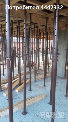 Телескопични метални подпори под НАЕМ на ден хюнебеци , шпризи 