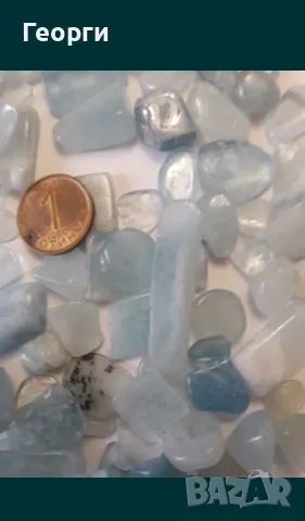 90 грама натурален аквамарин, снимка 5 - Антикварни и старинни предмети - 50131234