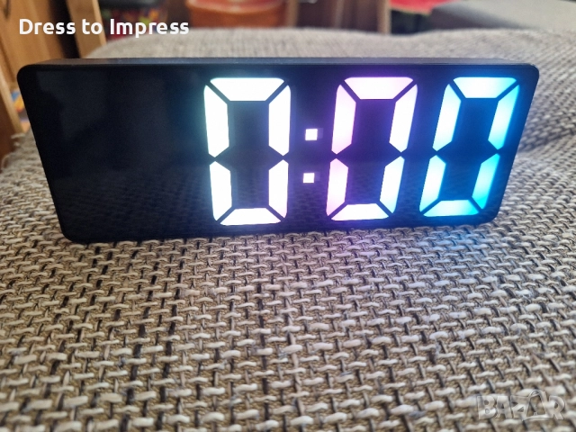 нов електронен часовник