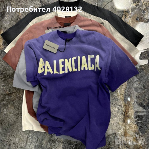 Най-висок клас мъжки тениски Balenciaga, снимка 3 - Тениски - 44735668