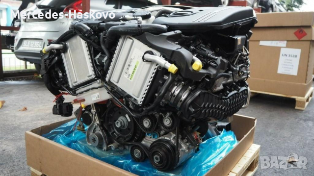Mercedes W205 C63AMG 2018 4.0 V8 Bi-Turbo Engine  M177, снимка 1