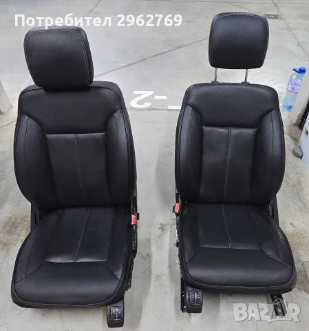 Предни седалки с вентилация, подгрев, памет и надуване за ML W164/GL X164, снимка 4 - Части - 55935599