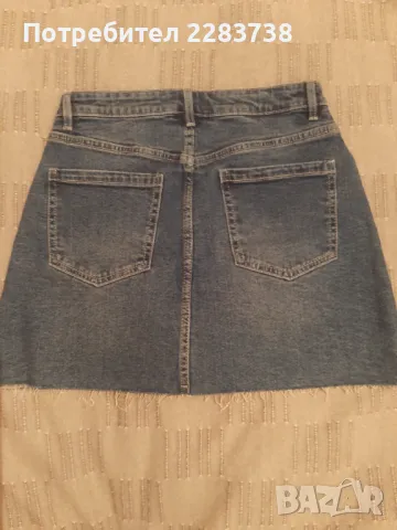 Дънкови пола размер 36, снимка 2 - Поли - 48043965