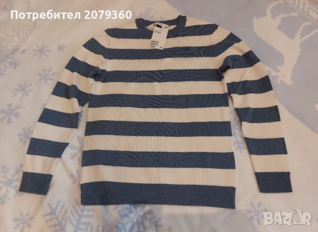 Нов пуловер НМ за момче р-р 134-140