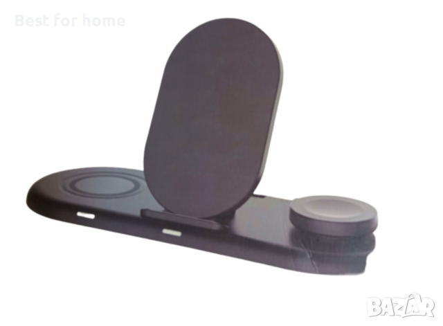 Безжична зарядна станция 3 в 1 универсална FD07, снимка 5 - Безжични зарядни - 44594898