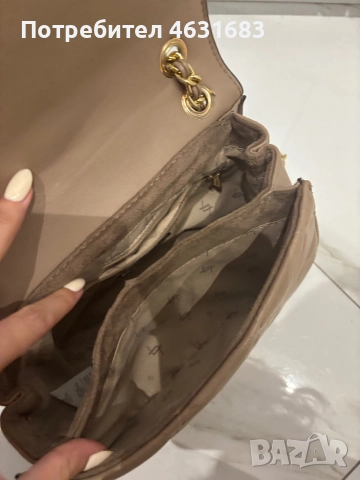 Дамска чанта кафява, снимка 6 - Чанти - 52387579