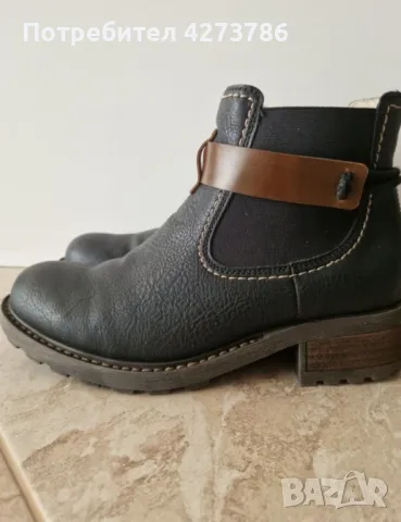 Дамски боти Rieker 37, снимка 3 - Дамски боти - 47660301