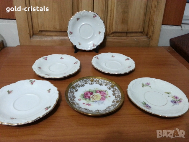 Немски порцелан чинии чинийки, снимка 2 - Антикварни и старинни предмети - 36084360