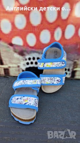 Английски детски сандали с естествена кожа-M&S