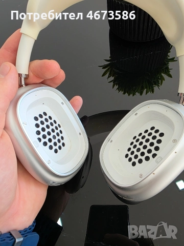 Най-ниска цена на пазара Apple AirPods Max 1 Gen – Сини + Сиви (2 бр.), снимка 6 - Слушалки, hands-free - 52918555