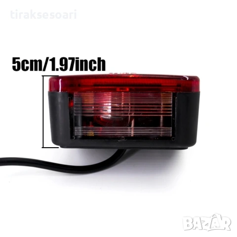 Комплект стопове за ремарке с крушки 7.5 метра кабел и букса 7 пина, снимка 5 - Аксесоари и консумативи - 53037854