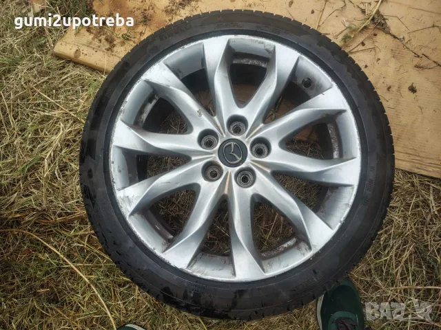 18 цола Джанта 5х114,3 Mazda 3 et50 7J Pirelli 215/45/18 