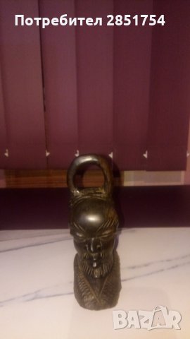 Стара африканска фигурка от абаносово дърво, снимка 2 - Антикварни и старинни предмети - 31891574