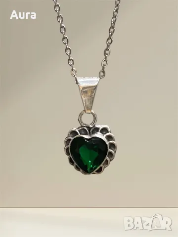 Heart silver pendant