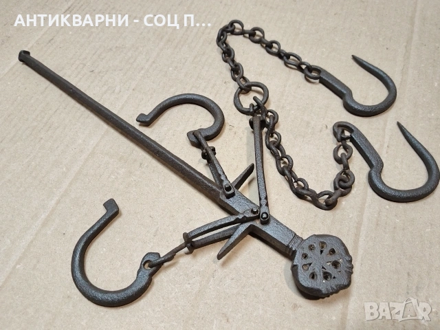 Стар Кован Османски Кантар. / НОМЕР 1588., снимка 3 - Антикварни и старинни предмети - 53669823
