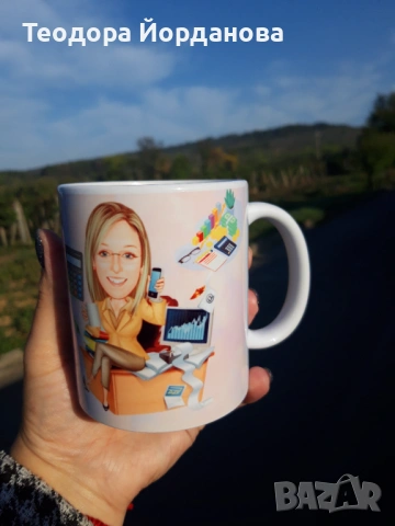 Чаша с карикатура по снимка , снимка 5 - Декорация за дома - 53067405