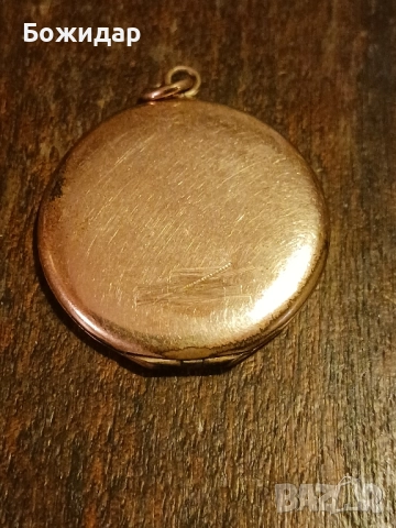 Старо Позлатено Колие. За влюбени., снимка 2 - Колекции - 52543744