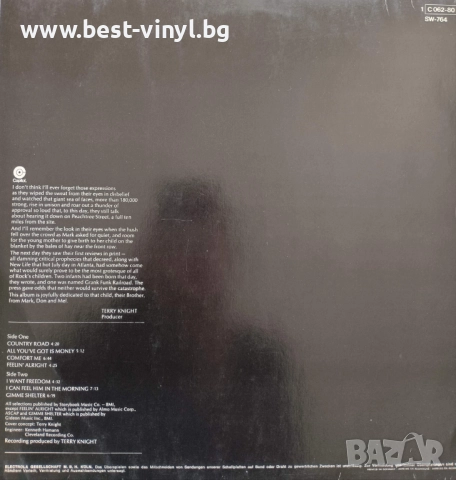 Грамофонна Плоча (Grand Funk Railroad - Survival), снимка 2 - Грамофонни плочи - 52683093