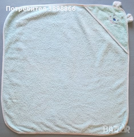 Бебешки хавлии за баня с качулка, снимка 3 - За банята - 44384166