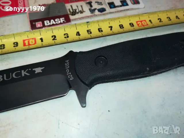 BUCK USA-НОЖ ЧЕРЕН 1303251516, снимка 10 - Ножове - 49480361