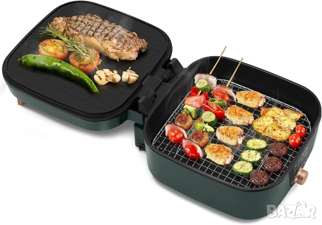 Мултифункционален Електрически Съд за Готвене Пържене Варене Задушаване UTEN Electric Hot Pot B-2, снимка 11 - Мултикукъри - 52722022