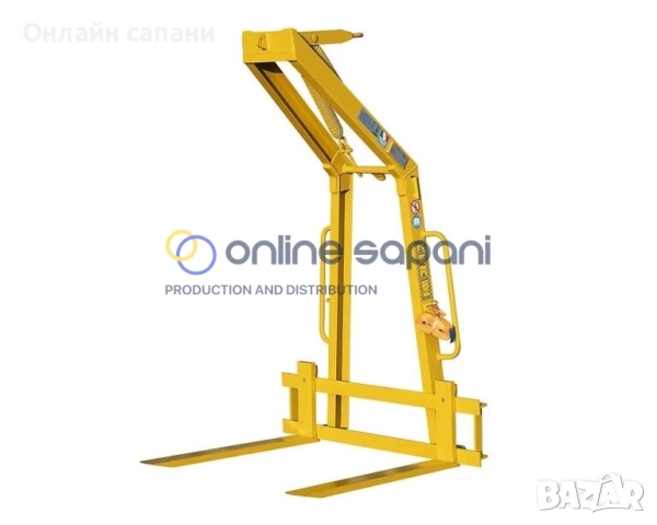 Кранови Вилици за повдигане на палета със строителни материали, снимка 5 - Други машини и части - 26275133