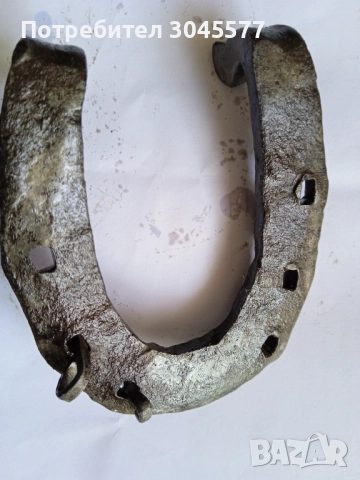 Подкова кована малка антик 7,2х5,3 см и 8,5х7,0 см , снимка 7 - Антикварни и старинни предмети - 42731057