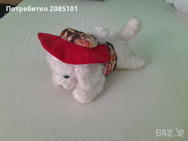 Ретро плюшена играчка куче, снимка 3 - Колекции - 42690857