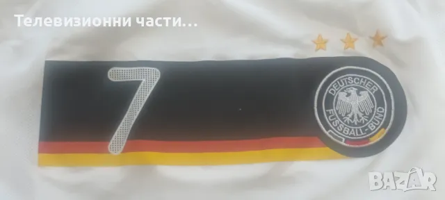 Футболна тениска фланелка на Германия Germany екип сезон 2008/09 Швайнщайгер Schweinsteiger #7, снимка 3 - Тениски - 49967813