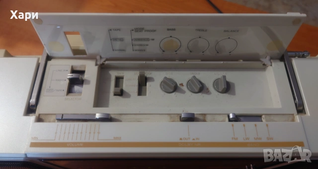 Радио касетофон Panasonic RX-F32LS, снимка 7 - Радиокасетофони, транзистори - 53420974