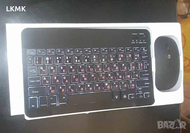 Безжични  блутут  Клавиатура  и  Мишка, снимка 10 - Клавиатури и мишки - 50468330