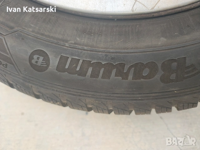 комплект зимни гуми +джанти за Шкода Октавия, снимка 2 - Гуми и джанти - 53150971