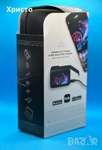 НОВА!!! Спортна видеокамера GoPro HERO9, 5K, Black Edition, снимка 3 - Камери - 39509863