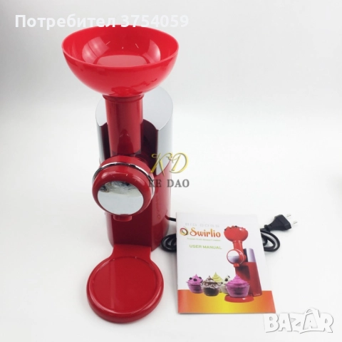 Десерт мейкър, уред за сладолед, снимка 3 - Други - 52364245