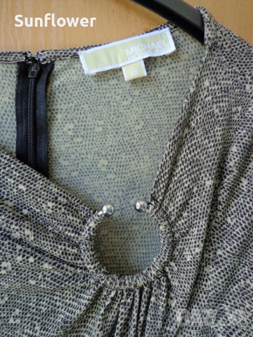 Рокля Michael Kors със змийски принт, размер XS  , снимка 8 - Рокли - 51952587