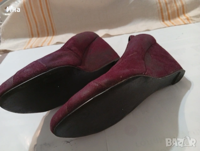 Елегантни обувки на Never 2 hot велур н.40, снимка 5 - Дамски обувки на ток - 53713941