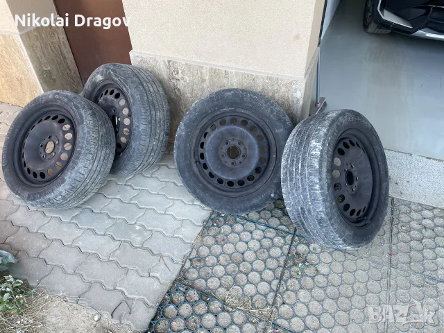 16” гуми с джанти Mercedes 5х112 с датчици за налягане на въздуха