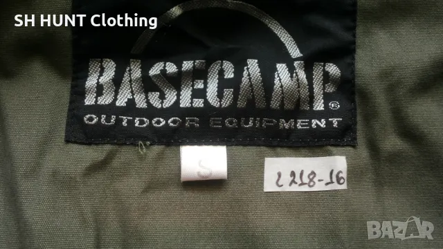 BASECAMP Poly Cotton Jacket размер S / M яке със здрава брезентова материя - 883, снимка 15 - Екипировка - 48083202