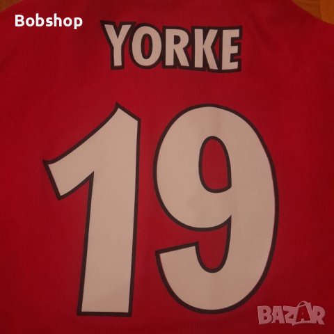 Manchester united - Umbro - YORKE 19 - 1998/2000 - Манчестър юнайтед - Умбро  , снимка 11 - Футбол - 41065618